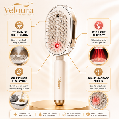 Veloura SteamBrush Pro